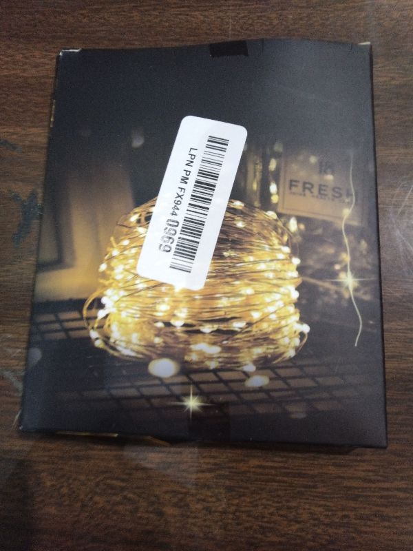 Photo 1 of 1Pack USB Plug in Christmas Fairy String Lights,16ft 50 LED Color Changing with APP Controlled & Remote Timer, Music Sync Waterproof RGB Twinkle Light Battery Powered for Bedroom Indoor Party Wedding