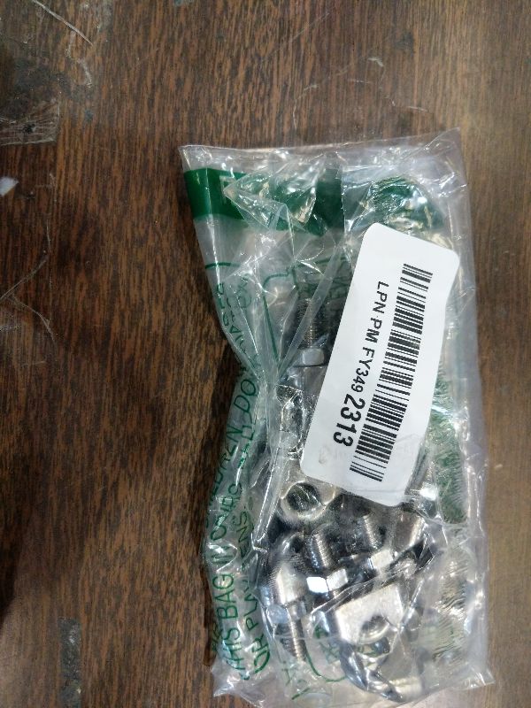 Photo 1 of 1/4 Inch 6mm Wire Rope Clamps Clip 304 Stainless Steel Cable Clip Fastener 12 Pcs