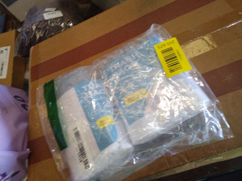 Photo 1 of 120 Counts 1.6 Gallon Mini Drawstring Trash Bags, Small Garbage Bags by KSSKSS, Code a fit 4.5-8 Liter, 1.2-2 Gal, White Trash Bin Liners for Home Office Kitchen Bathroom Bedroom