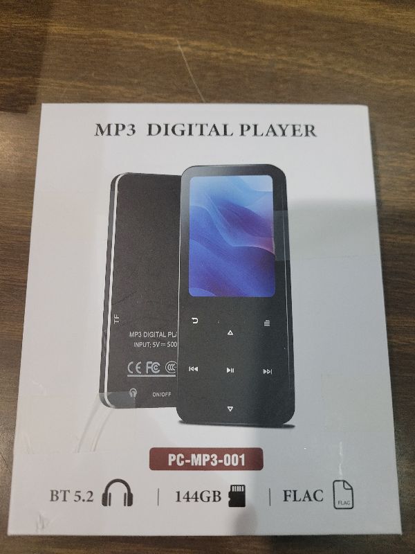 Photo 1 of 144GB MP3 Player, Bluetooth 5.2 Music Player, HiFi Sound Digital Music