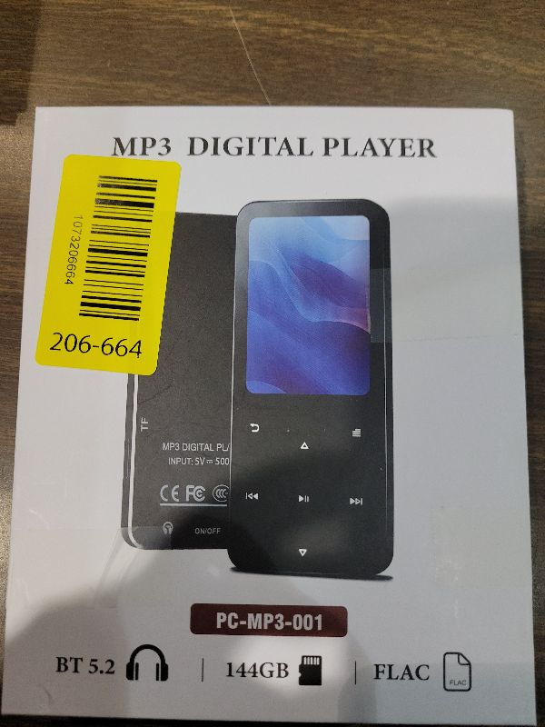Photo 1 of 144GB MP3 Player, Bluetooth 5.2 Music Player, HiFi Sound Digital Music