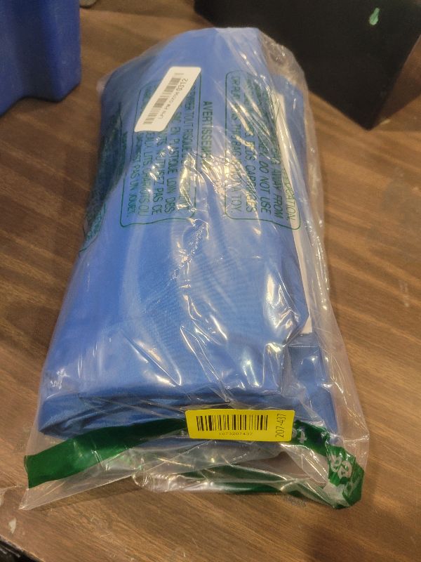 Photo 1 of 10×10FT Canopy Tent Replacement Top, Instant Pop Up Canopy Straight Leg Replacement Cover for Outdoor Garden Picnic, Camping(Blue, 10x10FT)