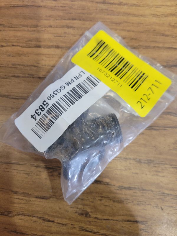 Photo 1 of 2 Pack Thread Adapters and Washers, 1/2x28-3/4x16, Black