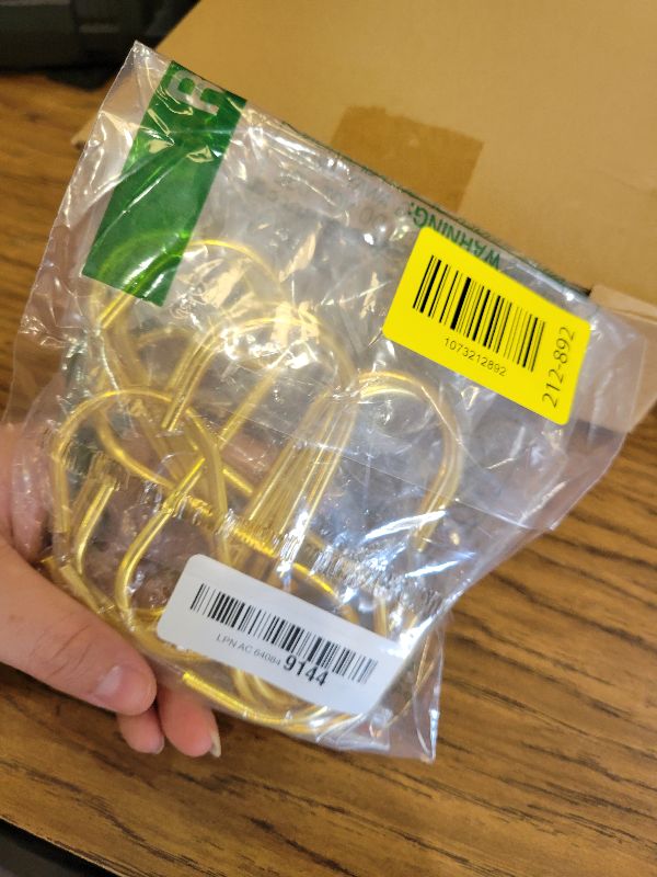 Photo 1 of 10 Pack Gold S Hooks for Hanging, Stainless Steel S Shaped Hooks, Utility S Hooks for Bathroom, Kitchen, Garden, Cloakroom