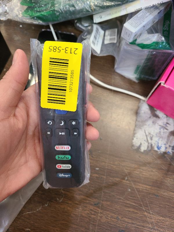 Photo 1 of (Pack of 2) Replacement Remote Control Only for Roku TV, Compatible for TCL Roku/Hisense Roku/Onn Roku/Sharp Roku/Element Roku/Westinghouse Roku/Philips Roku Smart TVs (Not for Roku Stick and Box)