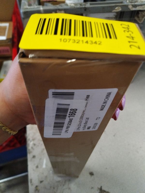 Photo 1 of 2 Pcs 13 Inch 100lbs/445N Gas Strut Spring Shock with L Mount Brackets for RV Bed Storage Large Storage Box Lid Truck Cap Camper Shell Boat Hatch Door Heavy Duty Box Lid