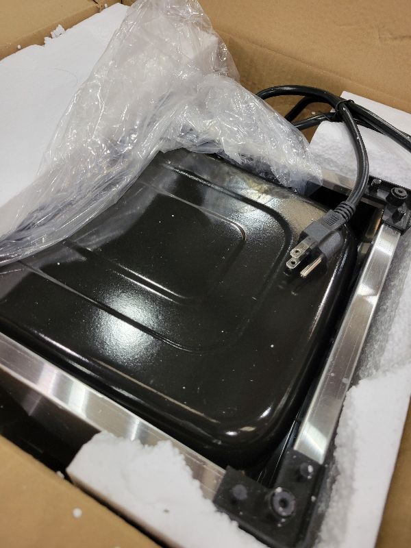 Photo 1 of 1800W Electric Deep Fryer with 3 Frying Baskets,5 Liters/21 Cups Deep Fryer with Viewing Window,Removable Frying Basket and Easy to Clean Stainless Steel Body, Silver