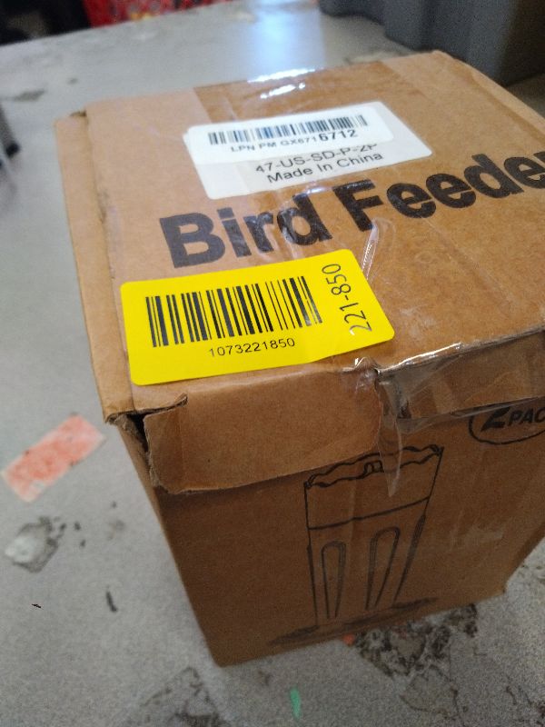 Photo 1 of 1 Pack Plastic Hummingbird Feeders for Outdoors Hanging Ant and Bee Proof,15 Ounces Red Hummingbird Feeder with 5 Feeding Ports and Perches, Built-in Ant Moat, Outside Garden Décor (Plastic, 2)