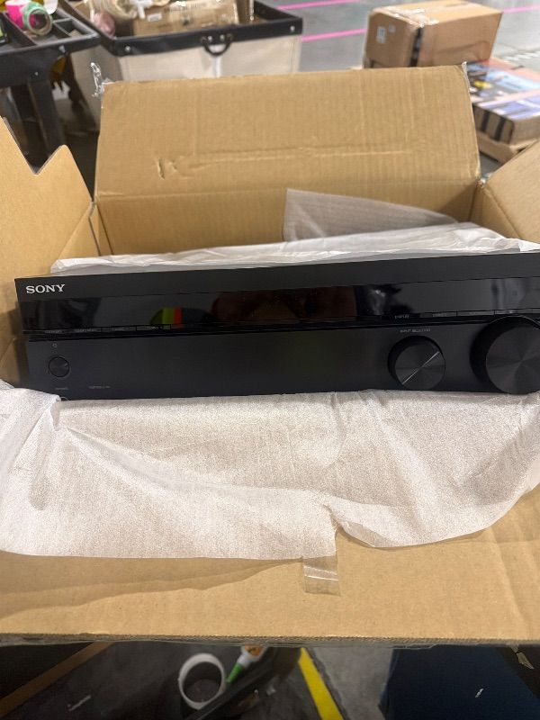 Photo 1 of Sony STRDH190 2-ch Home Stereo Receiver with Phono Inputs & Bluetooth Black