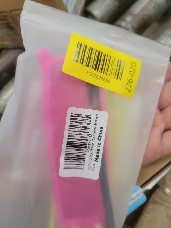 Photo 1 of [2 Pack] Wevove Firestick Remote Cover Compatible with Alexa Voice Remote 4k/Lite (3rd Gen), Firesticktvs Remote Case with Wrist Strap, for Firetv Stick Cover Glow in the Dark