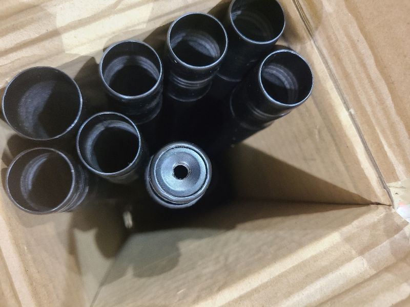 Photo 1 of 16-150 Inch Curtain rods, 1 Inch Diameter Splicing and Telescoping Structure Window Treatment Rods Set Adjustable Drapery Rods Heavy Duty Pole, Matte Nickel