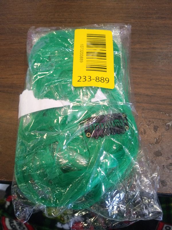 Photo 1 of 12 PCS Green Hair Extensions Clip in, Curly Wavy Colored Extension for Kids Girls - Party Highlights Synthetic Hairpiece 17 inch