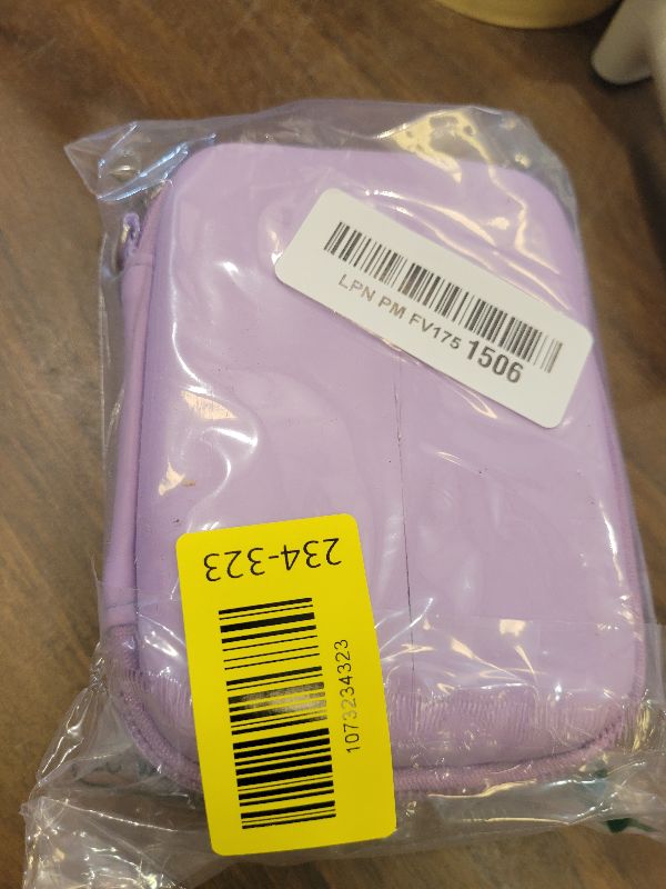 Photo 1 of ?NOT Included Power Bank?Portable Charger Case Holds 2PCS for iWalk/for Swyop/for Feob/for Charmast/for JEJILL/for LanLuk/for VEGER/for Taegila/for Kuulaa and More Small Charging Battery Pack, Purple
