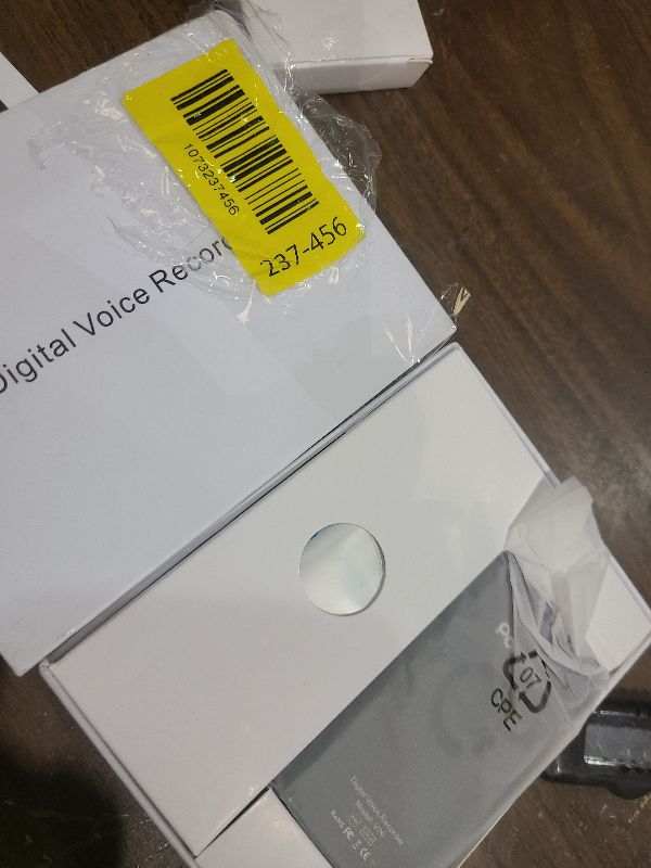 Photo 1 of 128GB(9000 Hours) Magnetic Voice Activated Recorder, 45 Days Continuous Recording Device with AI Noise Reduction, Digital Audio Recorder for Work, Lectures, Meetings, Interviews, Classes