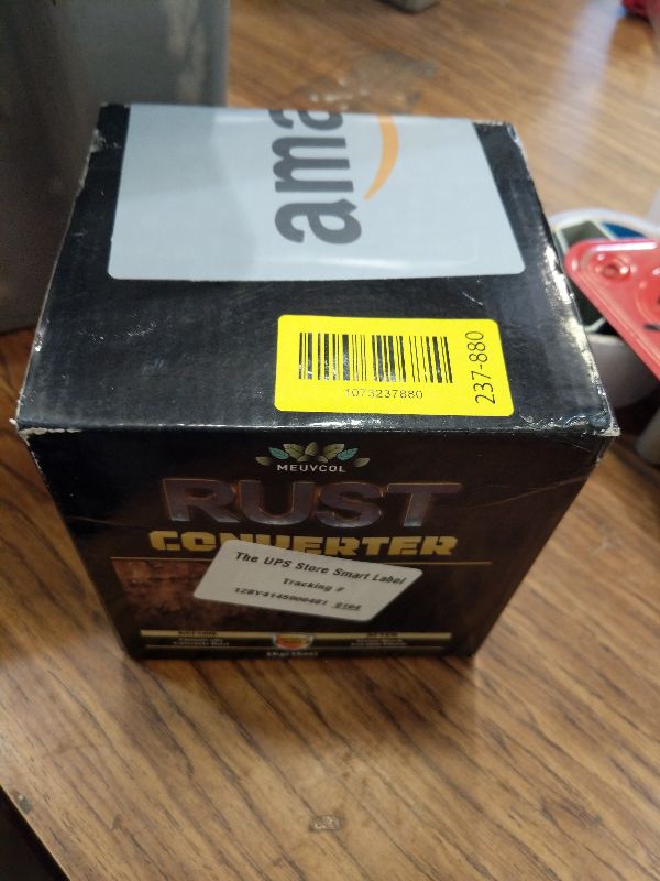 Photo 1 of 2 in 1 Rust Converter & Metal Primer, 35 oz Black Rust Reformer Paint for Metal, Trailer, Truck Frame, Car Chassis, Ultra Rust Encapsulator & Inhibitor, Heat Resistance Rust Neutralizer & Conversion