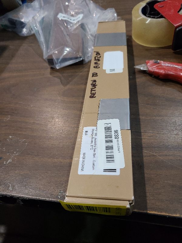 Photo 1 of 13" 100 Lbs/445N Gas Spring Shock Struts High Precision Steel Pipe Material The Load is Larger, The Gas Spring Shock Switch is Flexible Safe Mute, Used for All Kinds of Custom Storage Boxes, ETC
