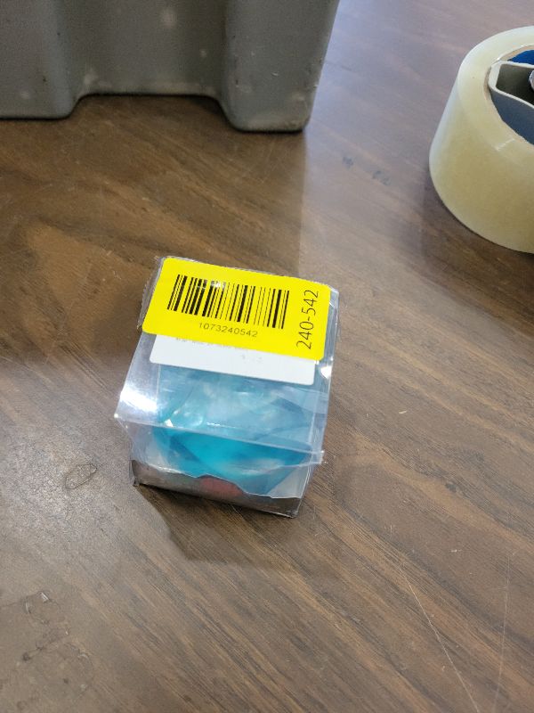 Photo 1 of 1pcs Blue Big 2.45 Stress Cube Masonry Ice Squishy Ball - Diamond Malt Sugar Fidget Toy for Your Best Mellow and Chill - Square Shape Hand Exercise - Age 3 to Adult