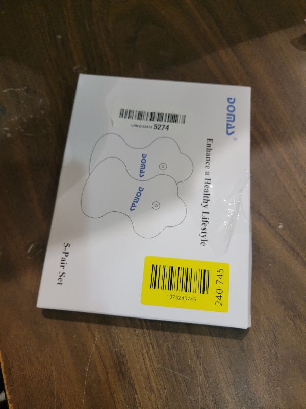 Photo 1 of 10 Pcs Replacement Pads Compatible with Omron TENS Units (PM500, PM400, PM3030), Not for Heat Pain Pro PM311/PM800