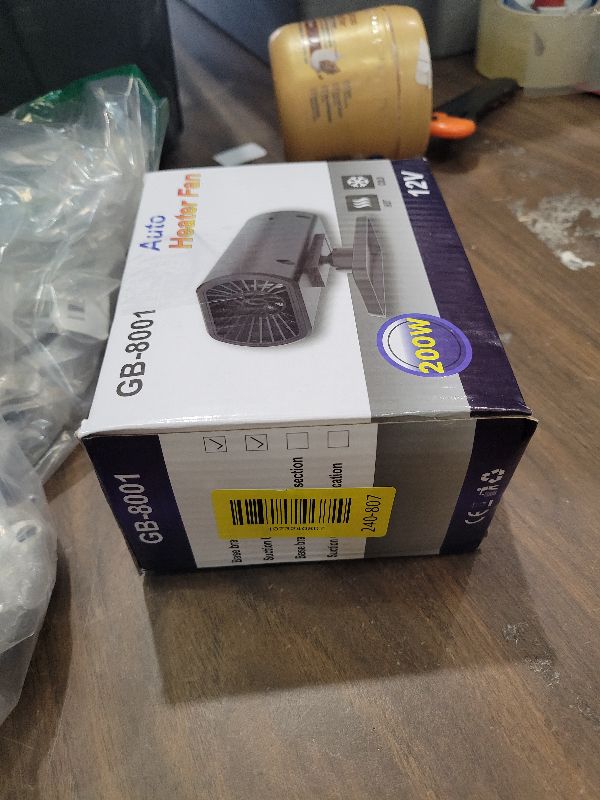 Photo 1 of 2026 New Portable Car Heaters for Vehicle for Winter, 12v Car Heater That Plugs Into Cigarette Lighter, 200w Cigarette Lighter Heater for Car Defroster and Defogger