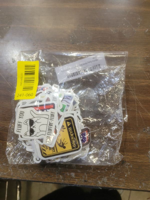 Photo 1 of 200+Pcs Funny Meme Vinyl Stickers Pack, Bulk Waterproof Decals for Laptop, Phone, Water Bottle, Car, Computer, Bumper, Skateboard, DIY Decoration Accessories