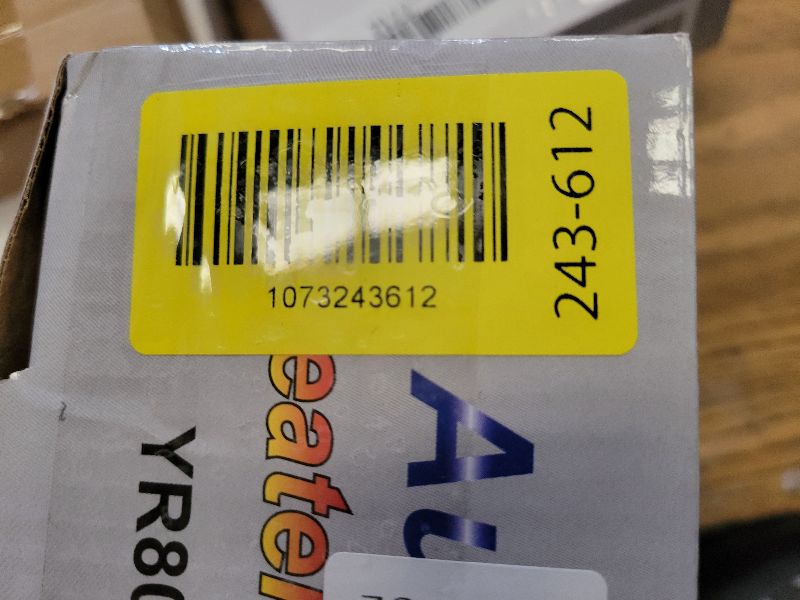 Photo 1 of 12V Portable Car Heater & Defroster, 3-in-1 Multi-Function Windshield Heater with Fast Heating, Defrost & Defog | 360° Adjustable Plug In Auto Heater for Vehicle, SUV, RV, Truck