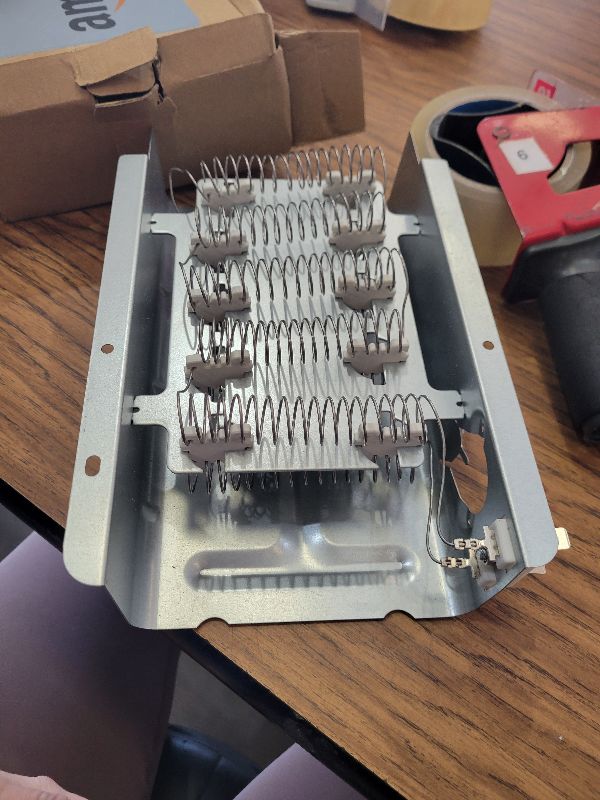 Photo 1 of [UPGRADED] 279838 Dryer Heating Element for Whirlpool Kenmore Maytag Amana Roper, Dryer Heating Element Parts Include Dryer Thermostat Thermal Fuse, Replaces 2406026 3403585 w10724237