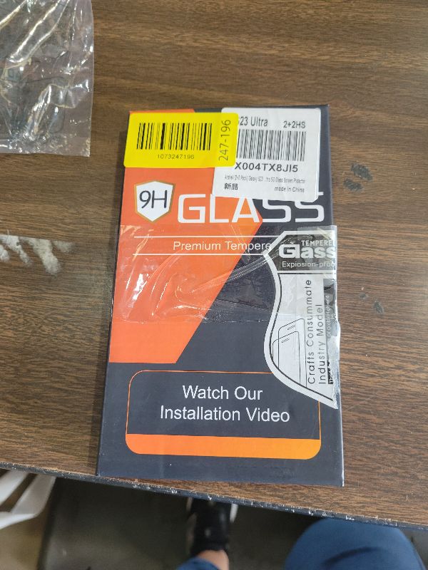 Photo 1 of [2+2 Pack] Glass Privacy Screen Protector for Samsung Galaxy S23 Ultra 5G, 9H Tempered Glass, Ultrasonic Fingerprint Compatible,HD Clear Anti-Spy Film for Galaxy S23 Ultra Glass Screen Protector