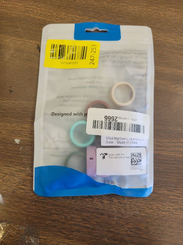 Photo 1 of 10 Pack Ring Cover Compatible with Oura Ring Gen 4/4 Ceramic, Oura Ring Gen 3 Horizon/Heritage, Support Charging with Cover on, Anti-Scratch Elastic Silicone Ring Protector for Men Women Working Out