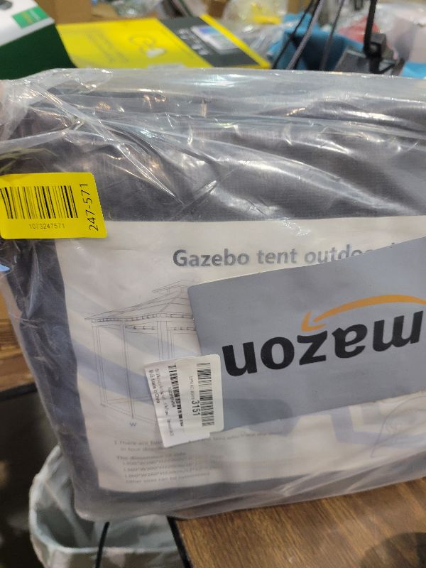 Photo 1 of 10x10 Mosquito Netting for Patio Canopy Tent/Pop Up Canopy Tent,Double Door Side Screen Easy Installation Black?Only Mosquito Net No Frame? (Embedded 10x10)