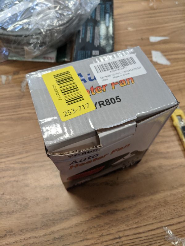 Photo 1 of 12V Portable Car Heater & Defroster, 3-in-1 Multi-Function Windshield Heater with Fast Heating, Defrost & Defog | 360° Adjustable Plug In Auto Heater for Vehicle, SUV, RV, Truck