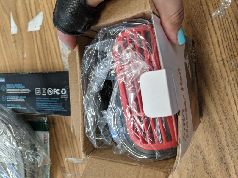 Photo 1 of 12V Portable Car Heater & Defroster, 3-in-1 Multi-Function Windshield Heater with Fast Heating, Defrost & Defog | 360° Adjustable Plug In Auto Heater for Vehicle, SUV, RV, Truck