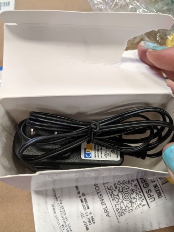 View 3 of 12V Shiatsu Back and Neck Massager Power Cord, 2A DC Power Cord Massager Charger Compatible with Nekteck Resteck Mirakel InvoSpa Papillon Mo Cuishle Snailax Medcursor Etekcity Mountrax Zyllion Comfier