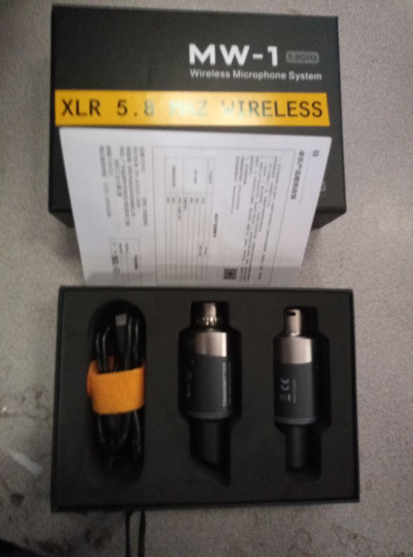 Photo 1 of 1Mii 2.4GHz (1 TX + 1 RX), Wireless Transmitter Receiver - 200ft Long Range 25ms Low Latency, Wireless Audio Adapter with RCA/AUX 3.5mm, Plug & Play for TV Home Stereo Soundbar PC Speakers Amplifier