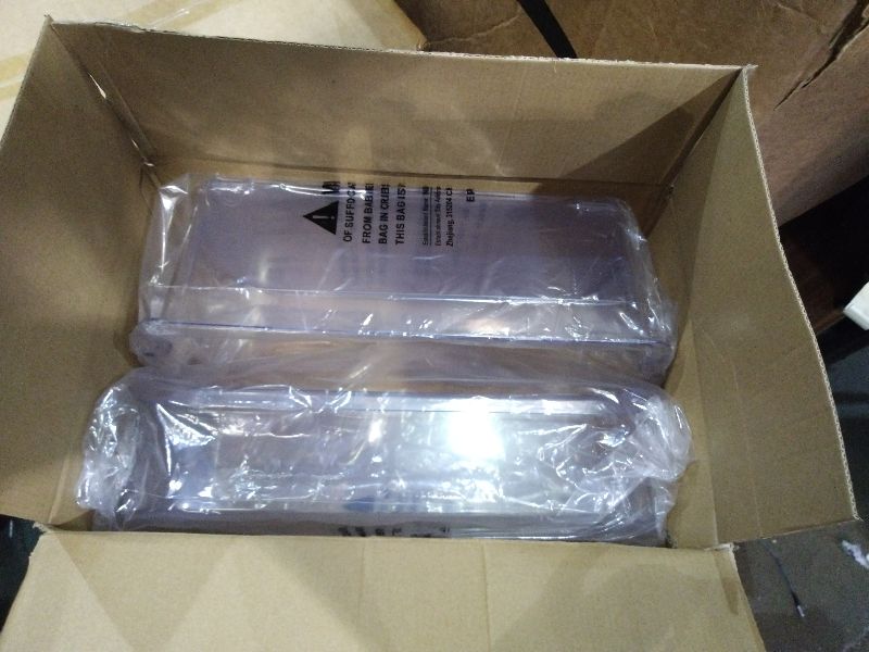 Photo 1 of 2 PACK Upgraded 240356402 Refrigerator Door Bin Replacement for Frigi.daire Refrigerator Door Shelf Parts LFSS2612TF0 LFSS2612TE0 FFSS2615TE0 Door Shelf Shelves By AMI PARTS (Length 15.38")