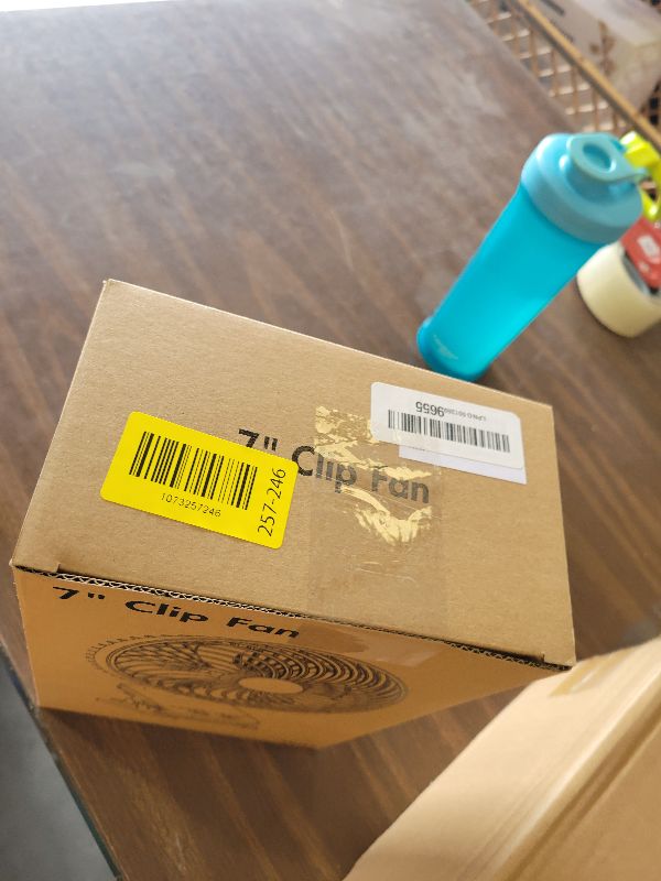 Photo 1 of 10000mAh Clip On Fan, 42H Run, Quiet & Auto Oscillating Table Fan, Rechargeable 4 Powerful Speeds, Battery Operated Desk Fan for Camping Outdoor Travel RV Home Bedroom Office Co-Branded with AMACOOL