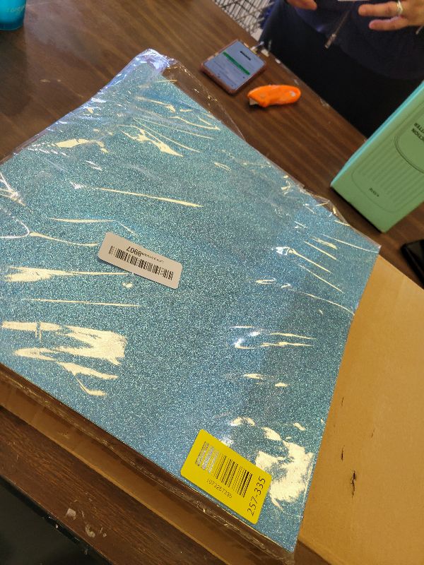 Photo 1 of 12 x 12 Inch Double Side Glitter Cardstock Paper 100LB Heavy weight No Shred Glitter Colored Card Stock for Card Making 30 Colors