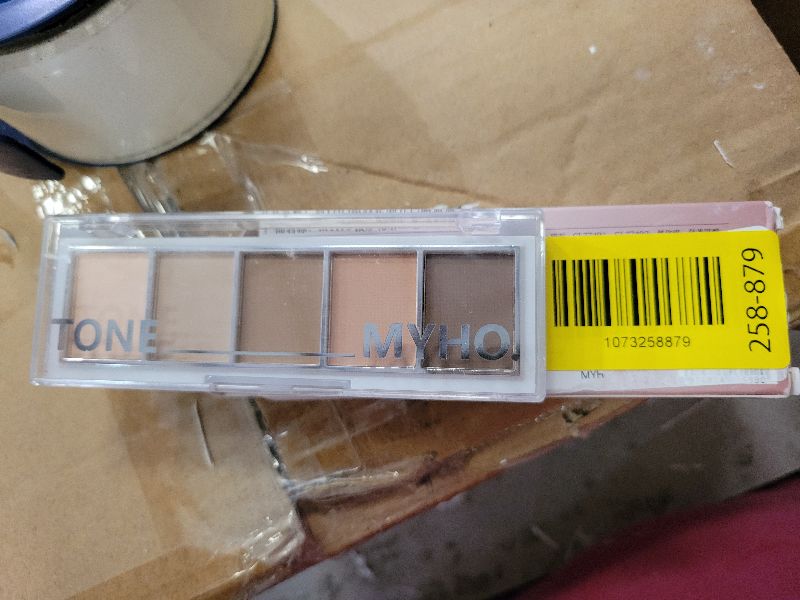 Photo 1 of 5 Colors Matte Nude Eyeshadow Makeup Palette, Nude Pink Brown Taupe Neutral Matte Smokey Cream Mini Eye Shadow Palette Makeup for Older Women Blue Green Eyes, Contour Make up Palettes sombras de ojos