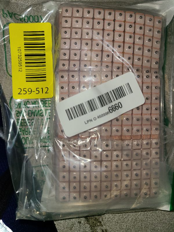 Photo 1 of 1200Pcs Ear Seeds Acupuncture Kit, Auricular Sticker Kit with Ears Seed, Acupuncture Pen, Acupressure Ear Chart, Tweezers