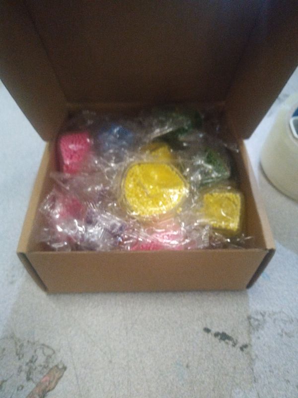 Photo 1 of 20 Pack Mini Stress Cube Filled with Foam Particles, Sensory Squishy Fidget Toys Square Squeeze Stress Balls for Kids Adults Anxiety Stress Relief, Classroom Prizes, Birthday Gifts Party Favors