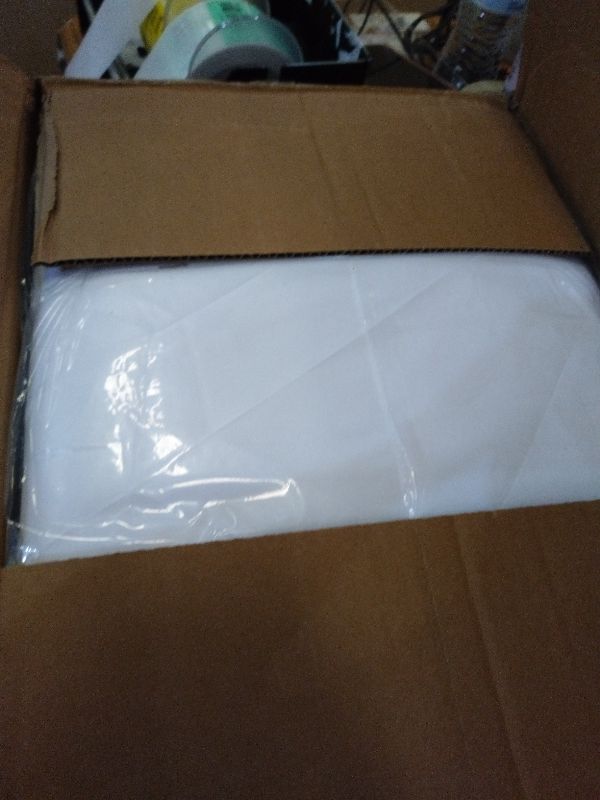 Photo 1 of 10 Pack White Round Tablecloths, 120 Inch Stain Resistant and Wrinkle Polyester Fabric Washable Table Clothes Cover for Kitchen Dining, Wedding, Reception Banquet, Birthday Party, Buffet Restaurant