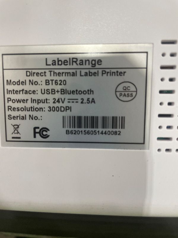 Photo 1 of ***SEE NOTES ****MUNBYN Bluetooth Thermal Label Printer, 130B Wireless 4x6 Shipping Label Printer for Shipping Packages Small Business Office or Home, Compatible with iPhone Android iPad Windows macOS Chrome