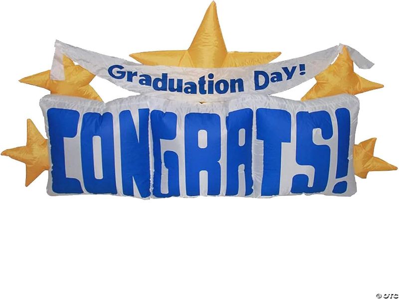 Photo 1 of ***STOCK PHOTO FOR REFERENCE ONLY*** 6 PACK - GRADUATION PARTY INFLATABLES