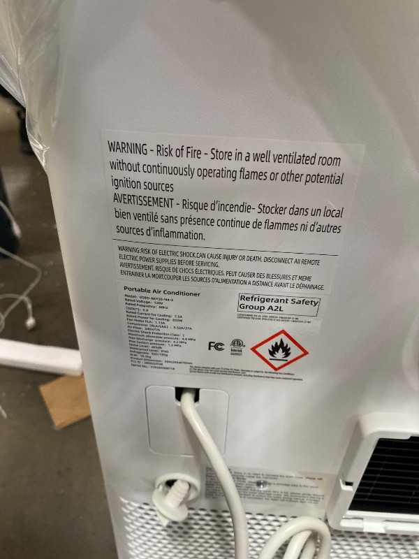 Photo 1 of **AO CODE ON IT, SEE NOTES FOR MORE INFORMATION** 16000 BTU Portable Air Conditioners for Large Room up to 730 sq.ft 5-in-1 Smart AC Unit with WiFi APP/Remote Control, Fast Cooling, Dehumidifier, Quiet Sleep Mode, Window Kit Included