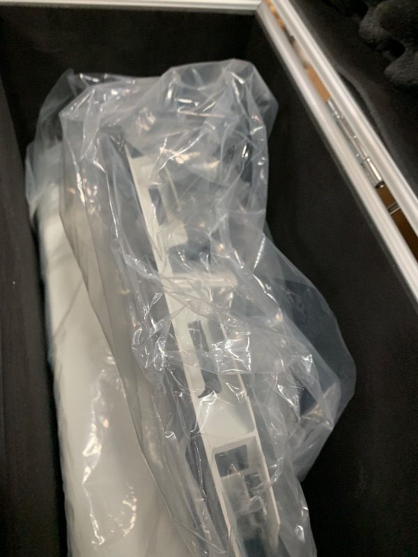 Photo 1 of *************FOR PARTS ONLY- MISSING PARTS**************
JIYANG Portable Photo Booth Compatible with Any Ipad,Photo Booth Stand Shell with ChackTok PhotoBooth VIP Member and Flight Case,Free Custom Logo,Perfect for Parties,Wedding and Events(White)