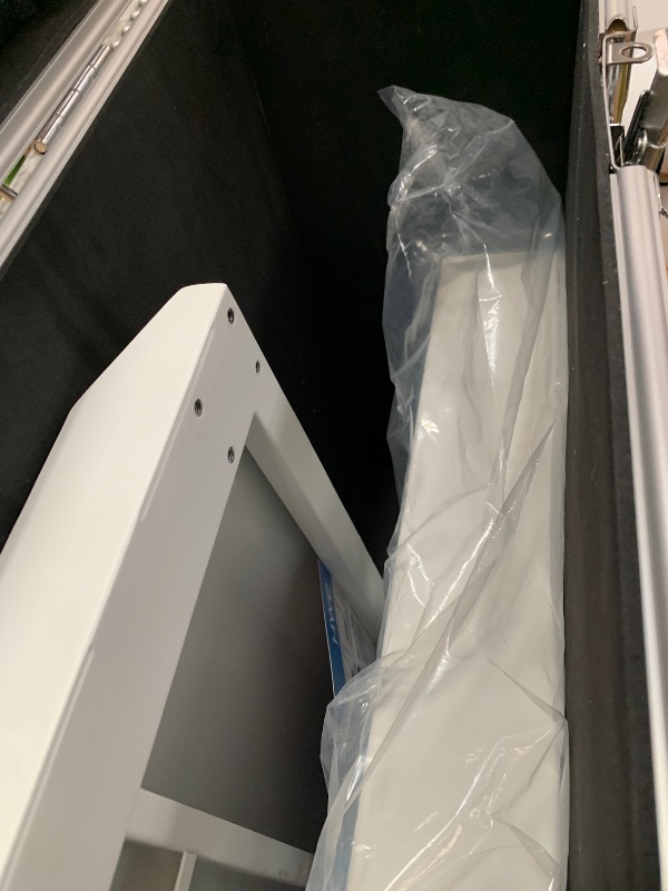 Photo 1 of *************FOR PARTS ONLY- MISSING PARTS**************
JIYANG Portable Photo Booth Compatible with Any Ipad,Photo Booth Stand Shell with ChackTok PhotoBooth VIP Member and Flight Case,Free Custom Logo,Perfect for Parties,Wedding and Events(White)