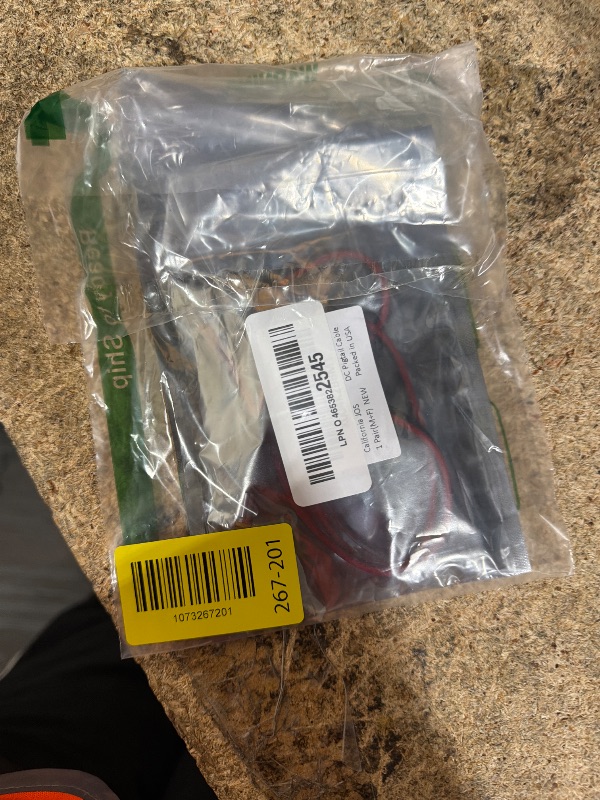 Photo 1 of (Real 18AWG) 1 Pairs 12V 5A DC Power Pigtail Barrel Plug Connector Cable, 2.1mm x 5.5mm Male Female DC Pigtail Connectors for CCTV Security Camera and 12V Power Supply Adapter (1 Male+1 Female)