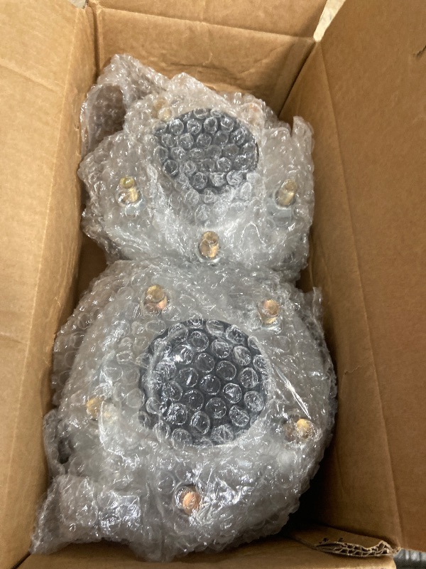 Photo 1 of ?OZISENS 2 Sets 3500 lbs Pre-Iubricated Galvanized Trailer Hub Kits 5 Bolt 4.5 for 1-1/16'' to 1-3/8'' #84 Tapered Spindle,Trailer Hub Kit with Pre-Assembled L44649 & L68149 Bearings and Grease Seal