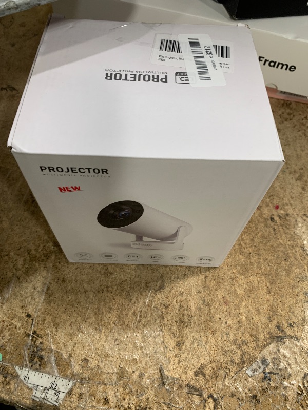 Photo 1 of ?Electric Focus?Mini Projector, Support 4K 1080P, 210 ANSI Portable Projector with WiFi and Bluetooth, Auto Keystone Correction Video Projector, Compatible with Smartphone,TV Stick,Laptop