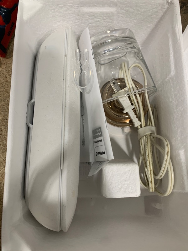 Photo 1 of ***Parts Only*** Philips Sonicare DiamondClean Smart 9500 Electric Toothbrush - Sonic Toothbrush with App, Pressure Sensor, 15 Brushing Settings, Replacement Reminder, USB Charging Travel Case, Grey, Model HX9923/41
