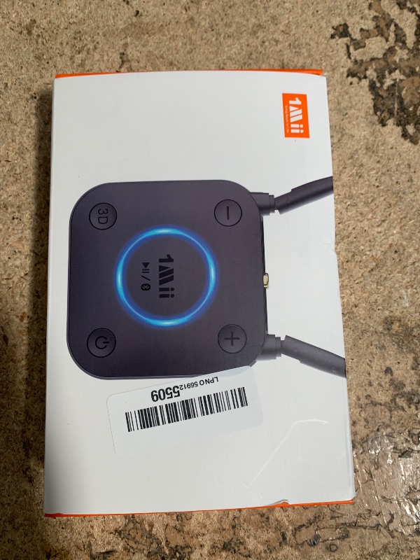 Photo 1 of [Upgraded] 1Mii B06Pro Long Range Bluetooth Receiver, HiFi Wireless Audio Adapter, Bluetooth 5.3 Receiver with 3D Surround aptX HD Low Latency Optical RCA AUX 3.5mm Coaxial for Home Stereo System